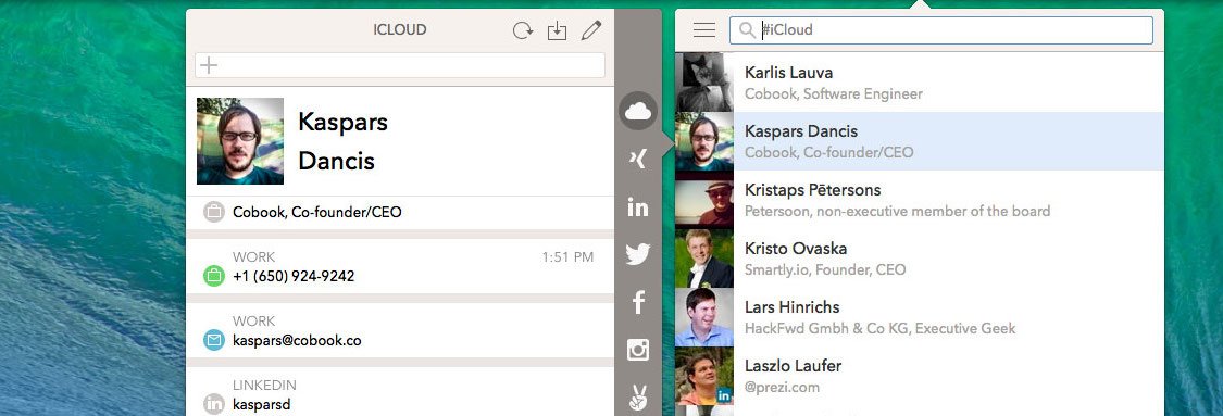 FullContact acquires rival contact management app maker Cobook (Latvia) in cash-stock deal
