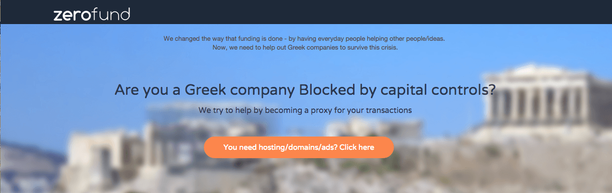 Greek entrepreneurs rally together to help Greece's startups through the financial crisis