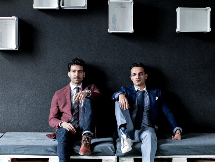 Portrait Bahman Nedaei & Zahir Dehnadi