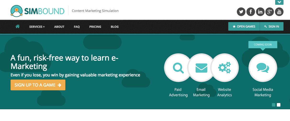 Startup Spotlight: Simbound's Internet marketing simulation game used by 100 universities worldwide
