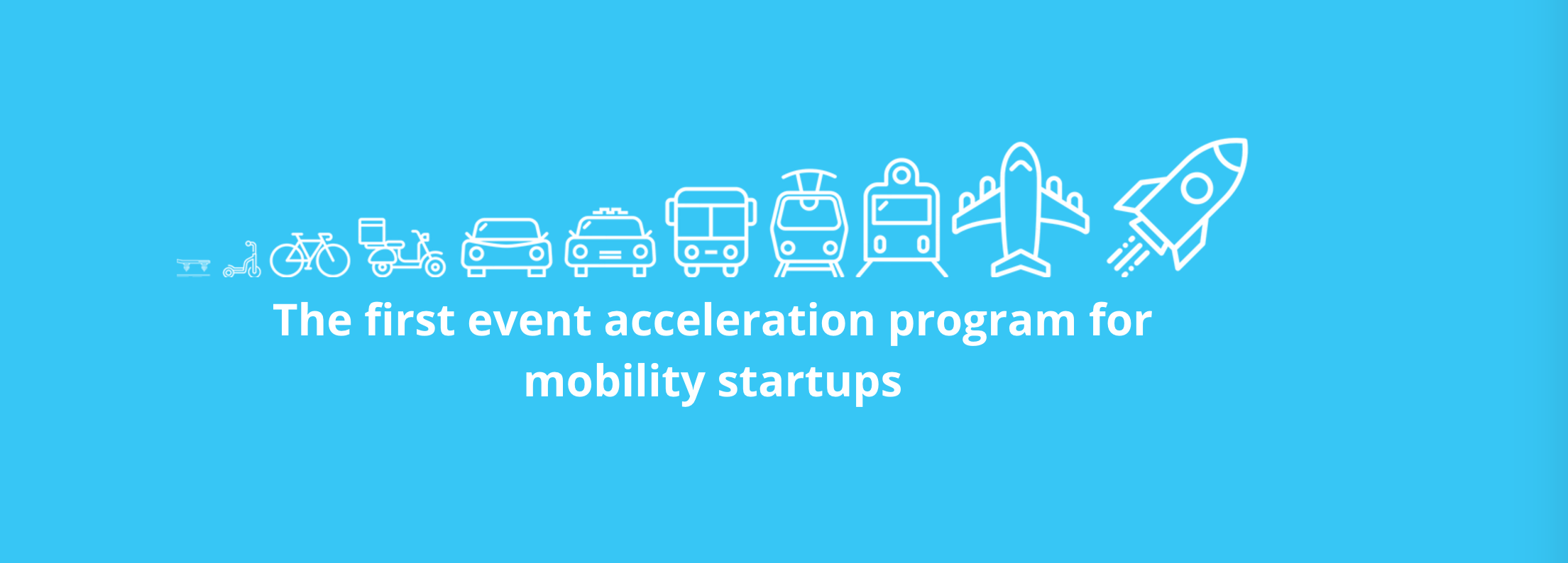 Applications are open for Startup Sesame Mobility, an event acceleration programme for mobility & transportation startups