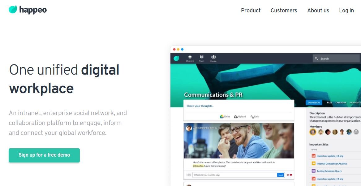 Finnish digital workplace platform Happeo scores $8 million seed