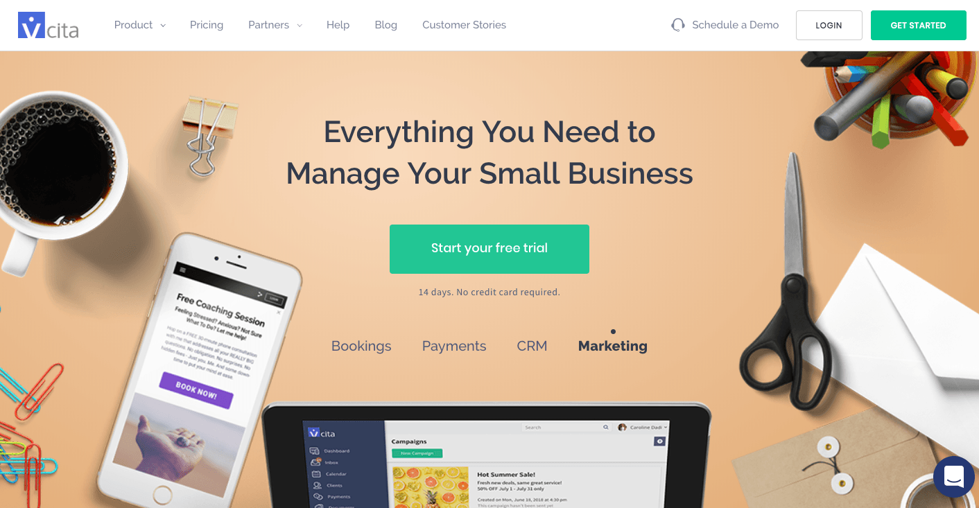 Israeli startup vCita secures $15 million in funding to go global with its customer management platform for SMEs