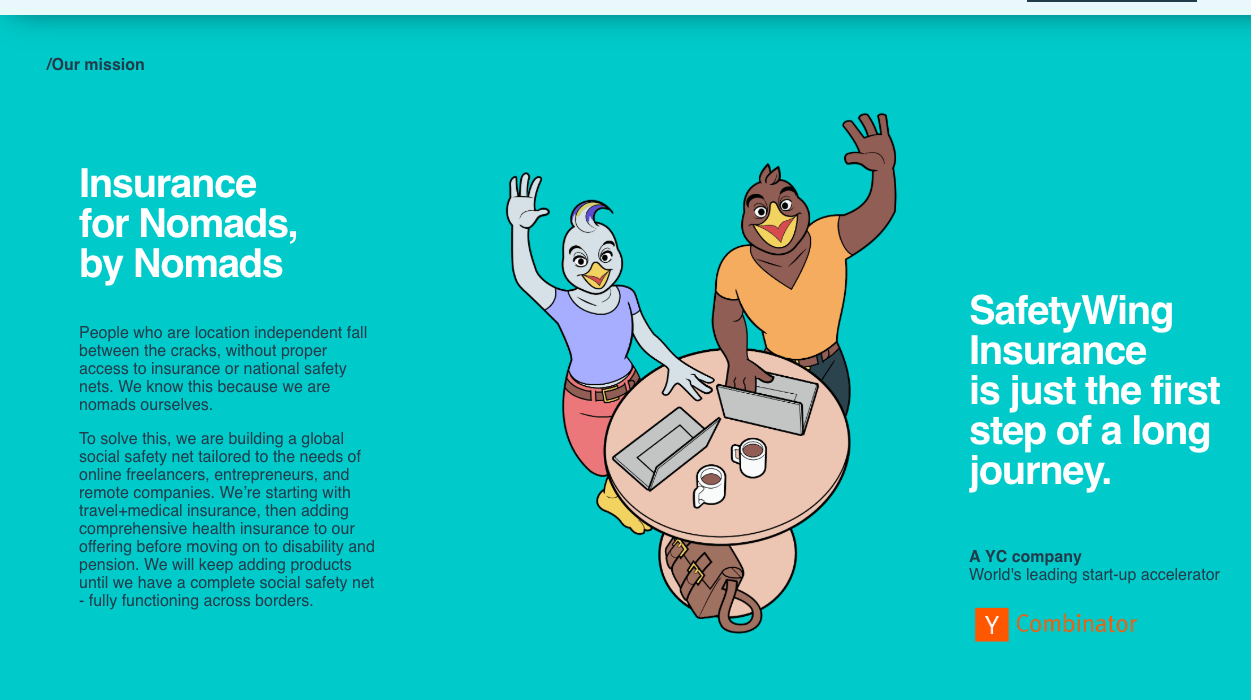 Norwegian startup SafetyWing gets over €3 million in seed money to open