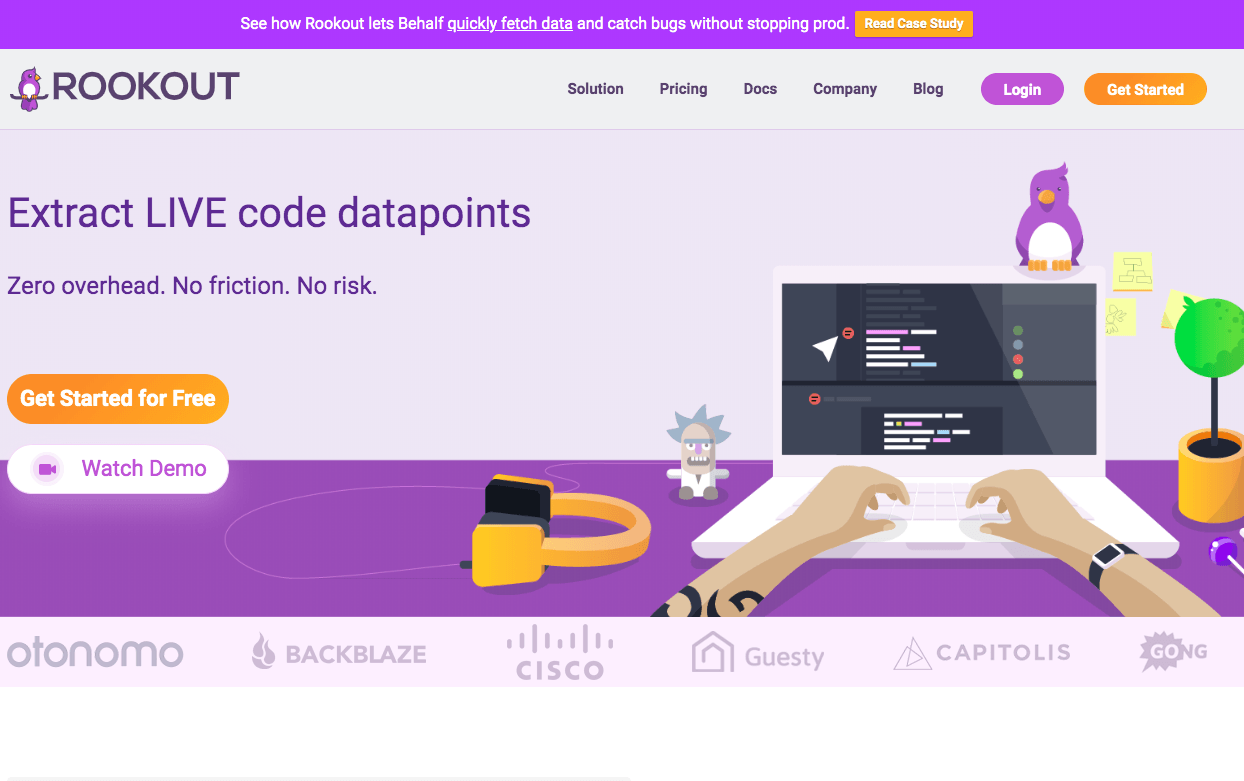 Israeli startup Rookout raises $8 million in round led by Cisco to ease developers’ debugging pains