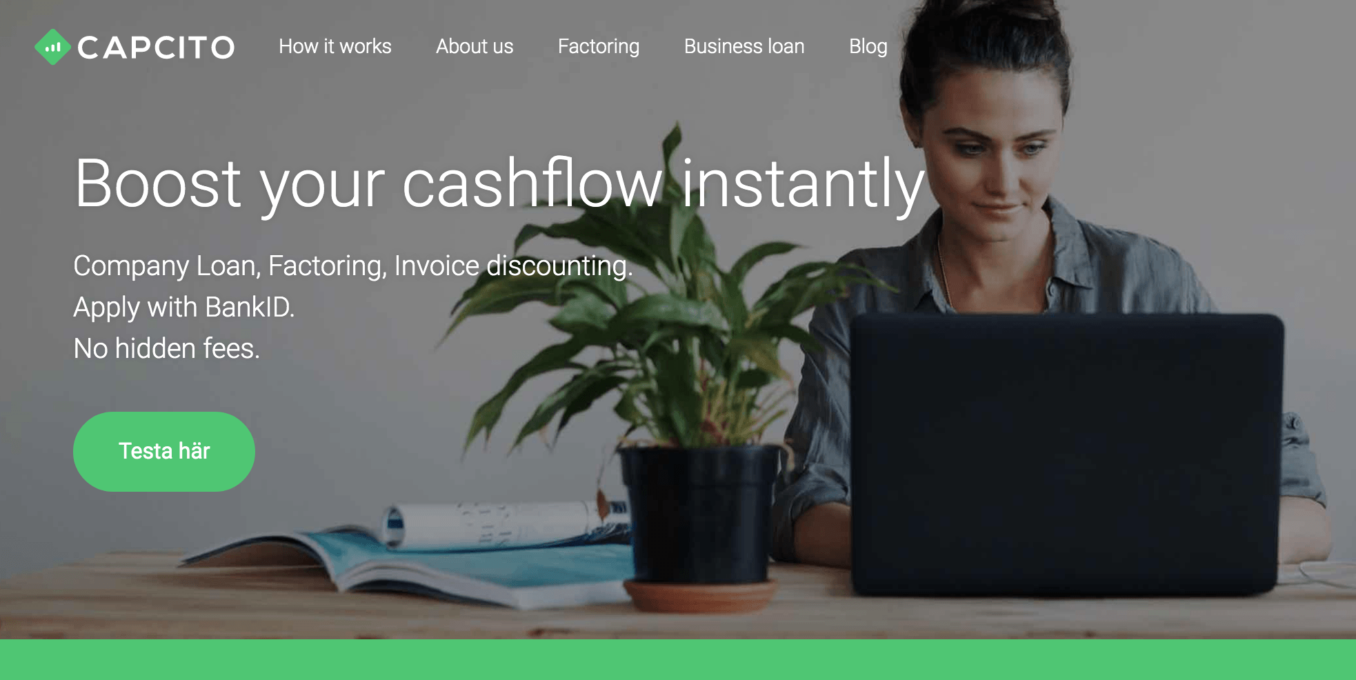 Swedish fintech startup Capcito raises €7 million to help companies with cashflow management