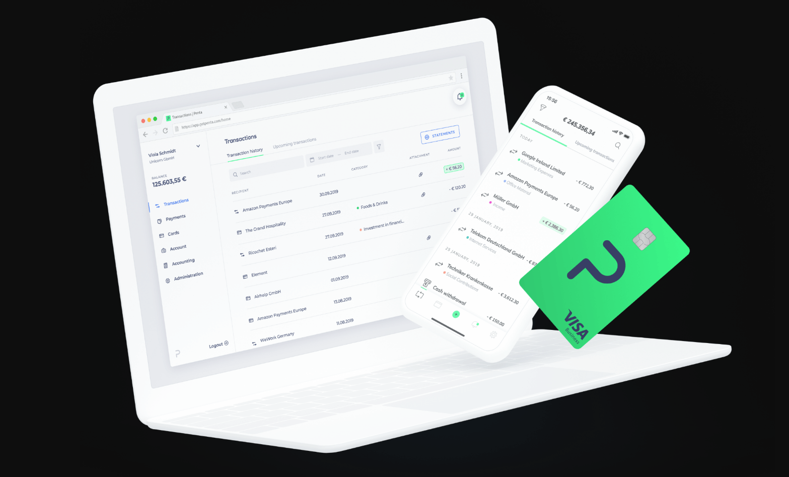 German fintech startup Penta raises €18.5 million for its business banking platform