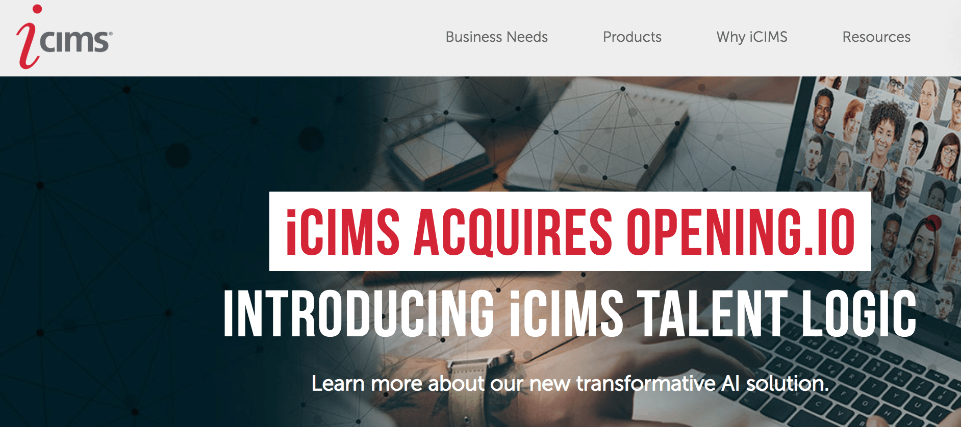 iCIMS buys Dublin-based HR tech startup Opening.io; terms undisclosed