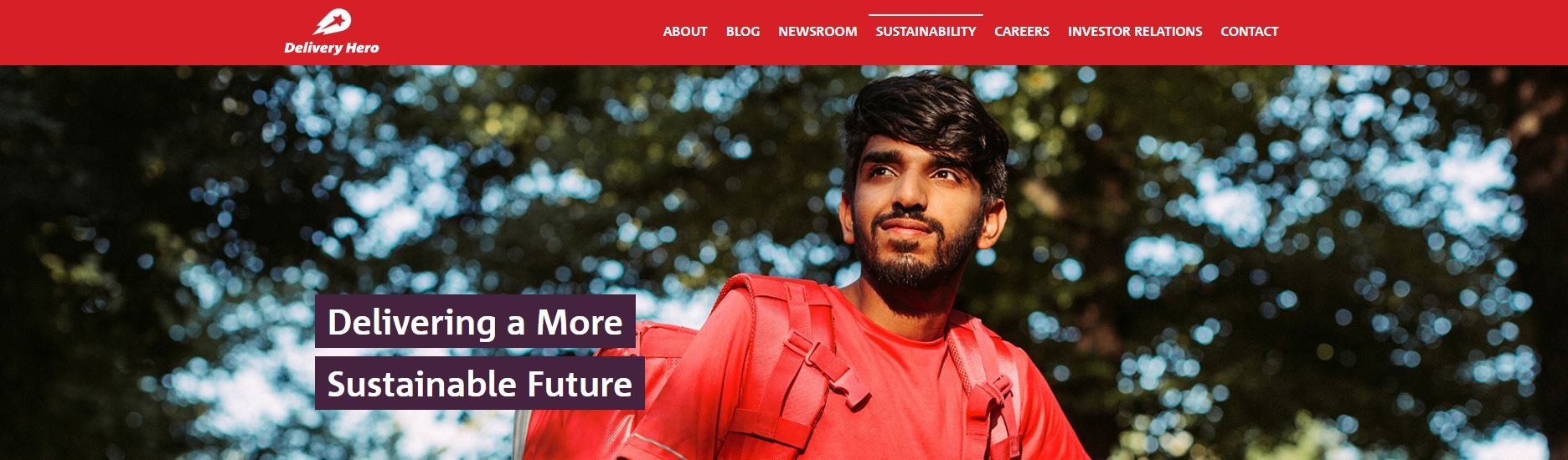 Berlin-based Delivery Hero invests in sustainable tech that could make food delivery more eco-friendly