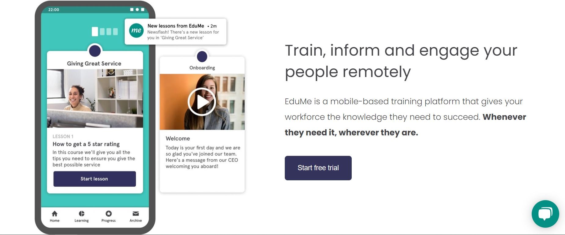 London-based EduMe raises $5 million for remote workforce training platform used by Uber and Deliveroo