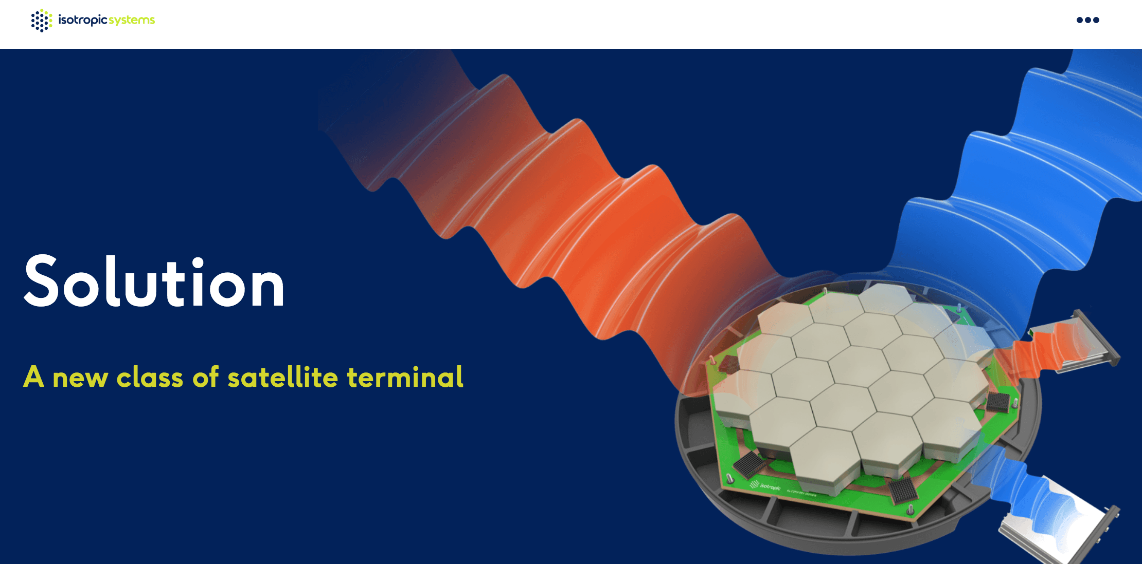 UK-based Isotropic Systems raises $40 million+ to bolster its multi-beam satellite terminal technology