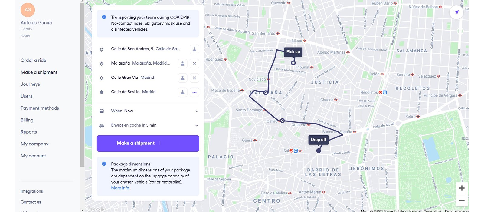 Cabify goes the last mile, jumps into the logistics game