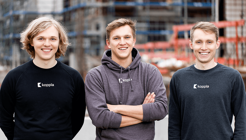 Making construction sites faster, cheaper, and more sustainable, koppla raises €1.6 million