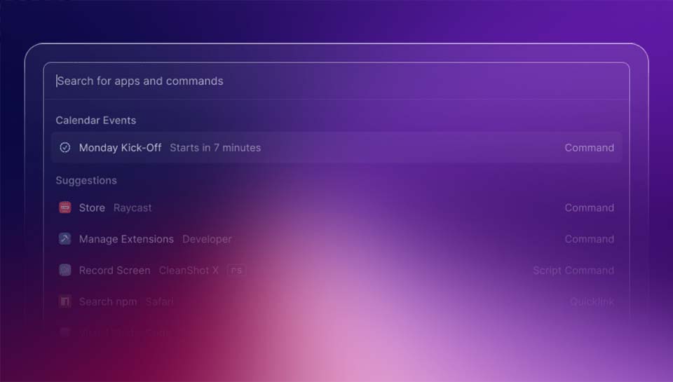 “Blazingly fast” Raycast raises $15 million in Accel and Coatue-led round