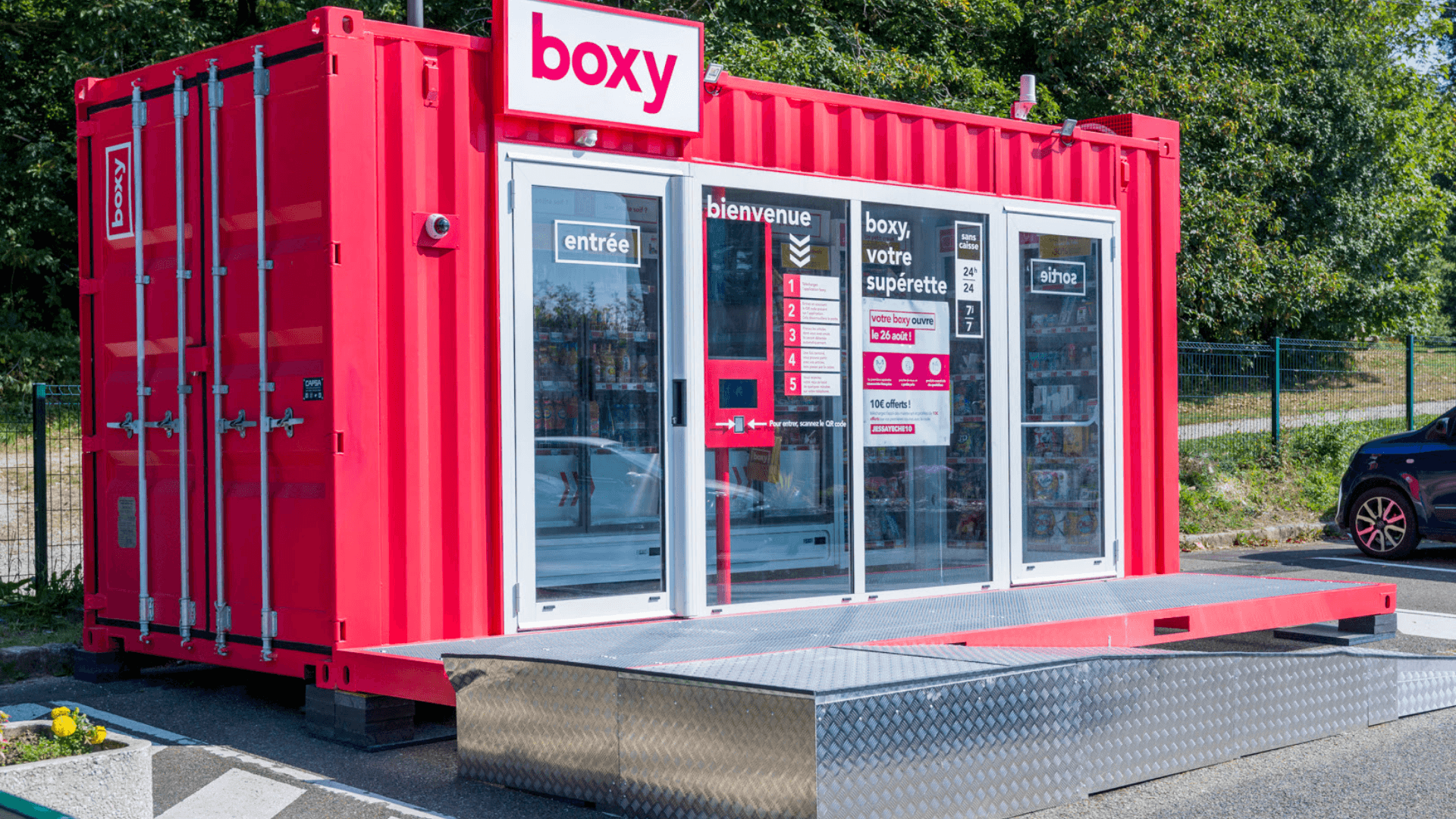 An autonomous convenience store in a box - Springwise