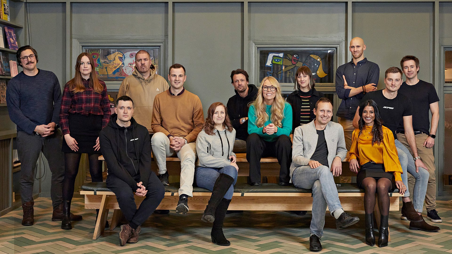 Northzone feeds, Pique assists, GOALS takes the shot, scores $15 million