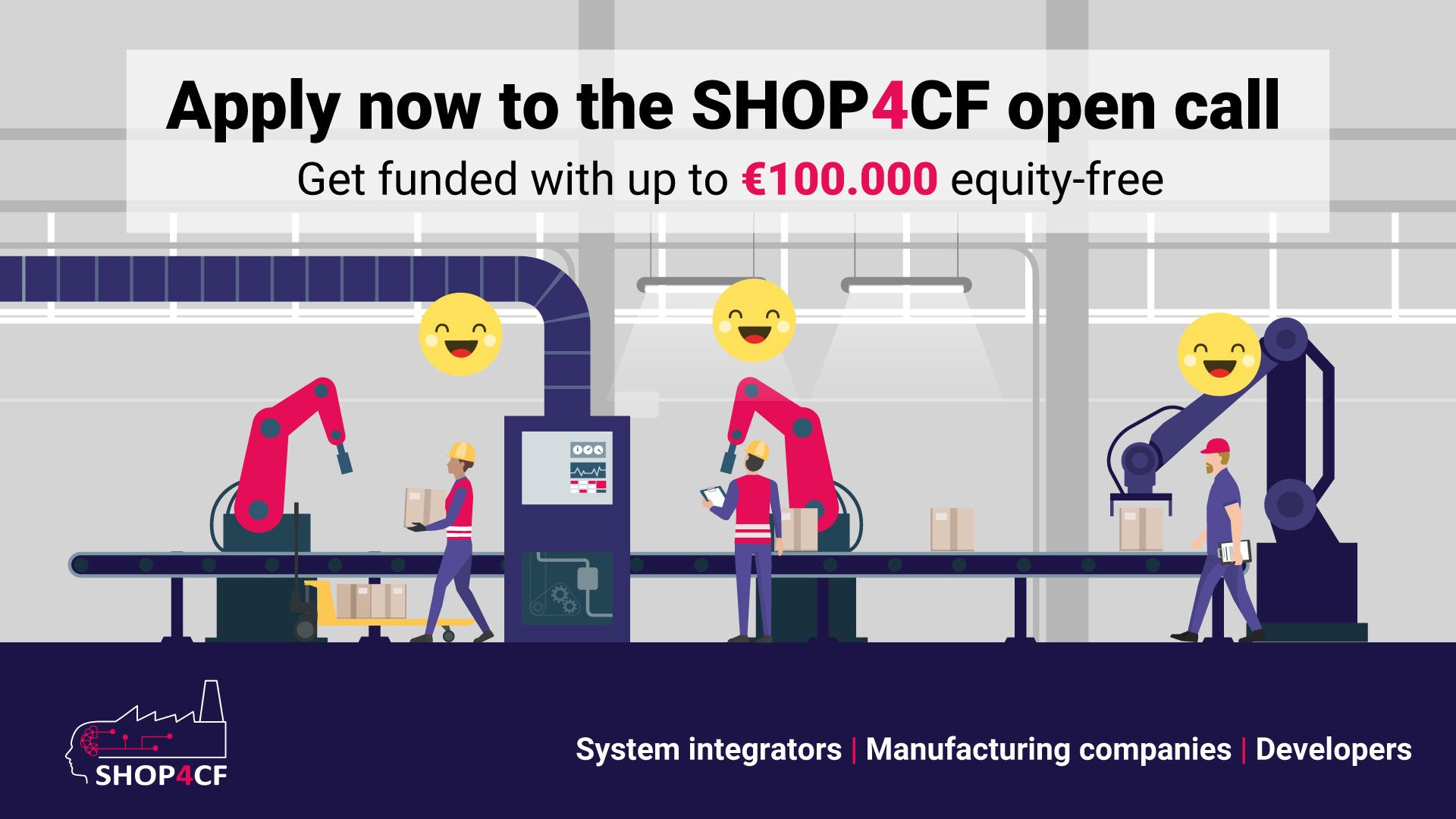 SHOP4CF’s open call for manufacturing projects enters final stretch