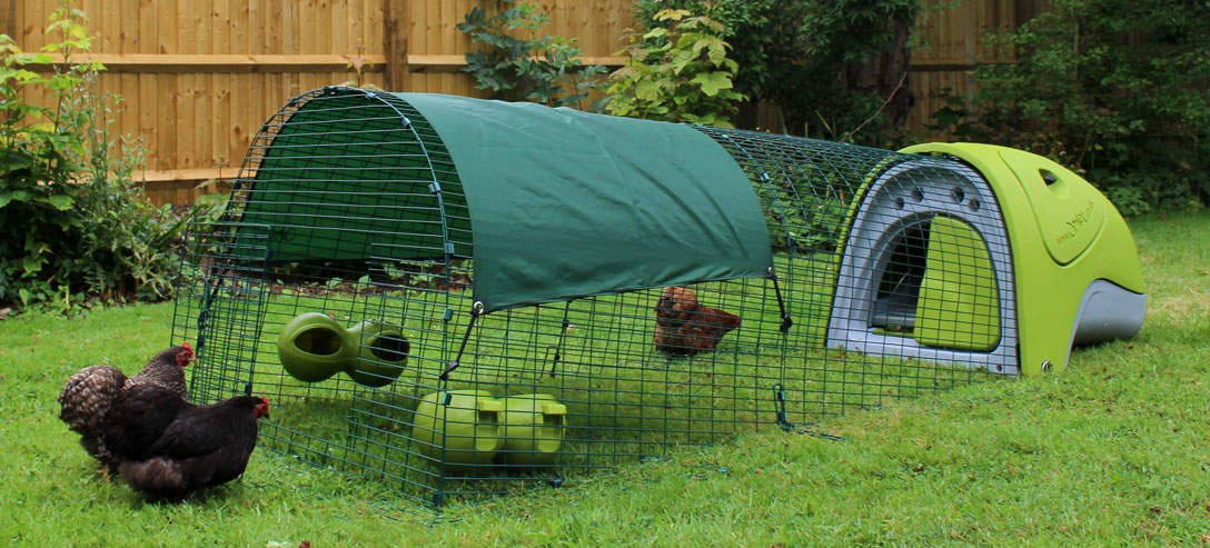eglu-classic-chicken-coop-with-2m-chicken-run-543 Omlet, chickens, pettech