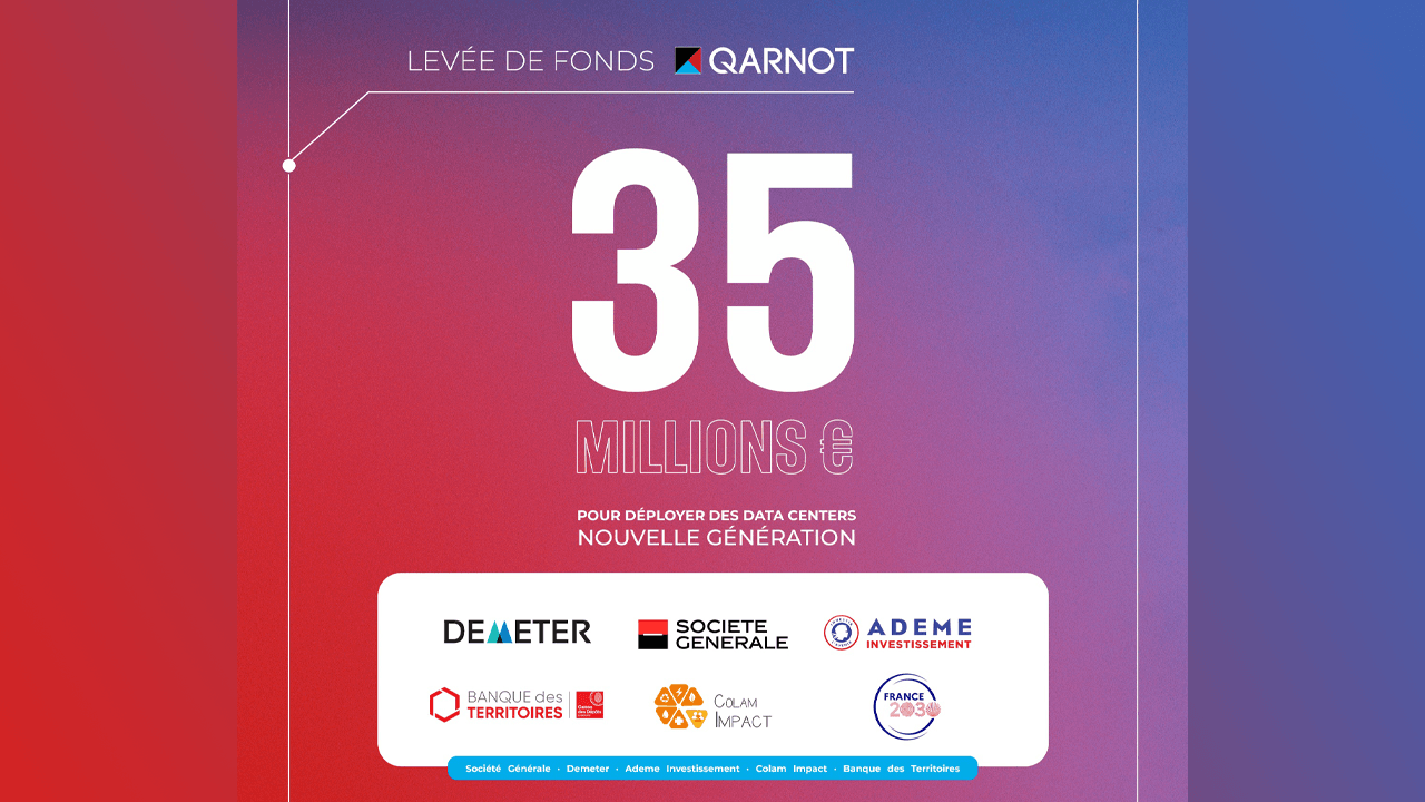 Reclaiming data centre waste heat nets Qarnot €35 million