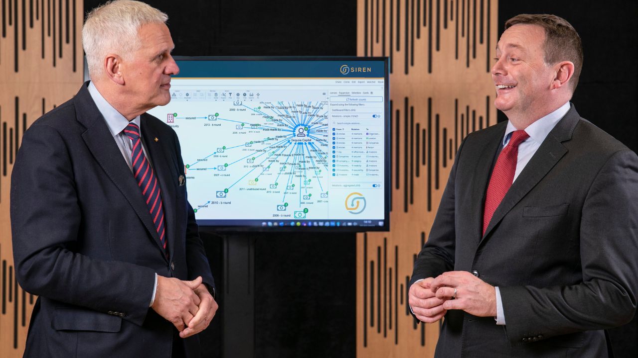 Galway-based Siren brings home €12 million EIB investment for its investigative intelligence platform