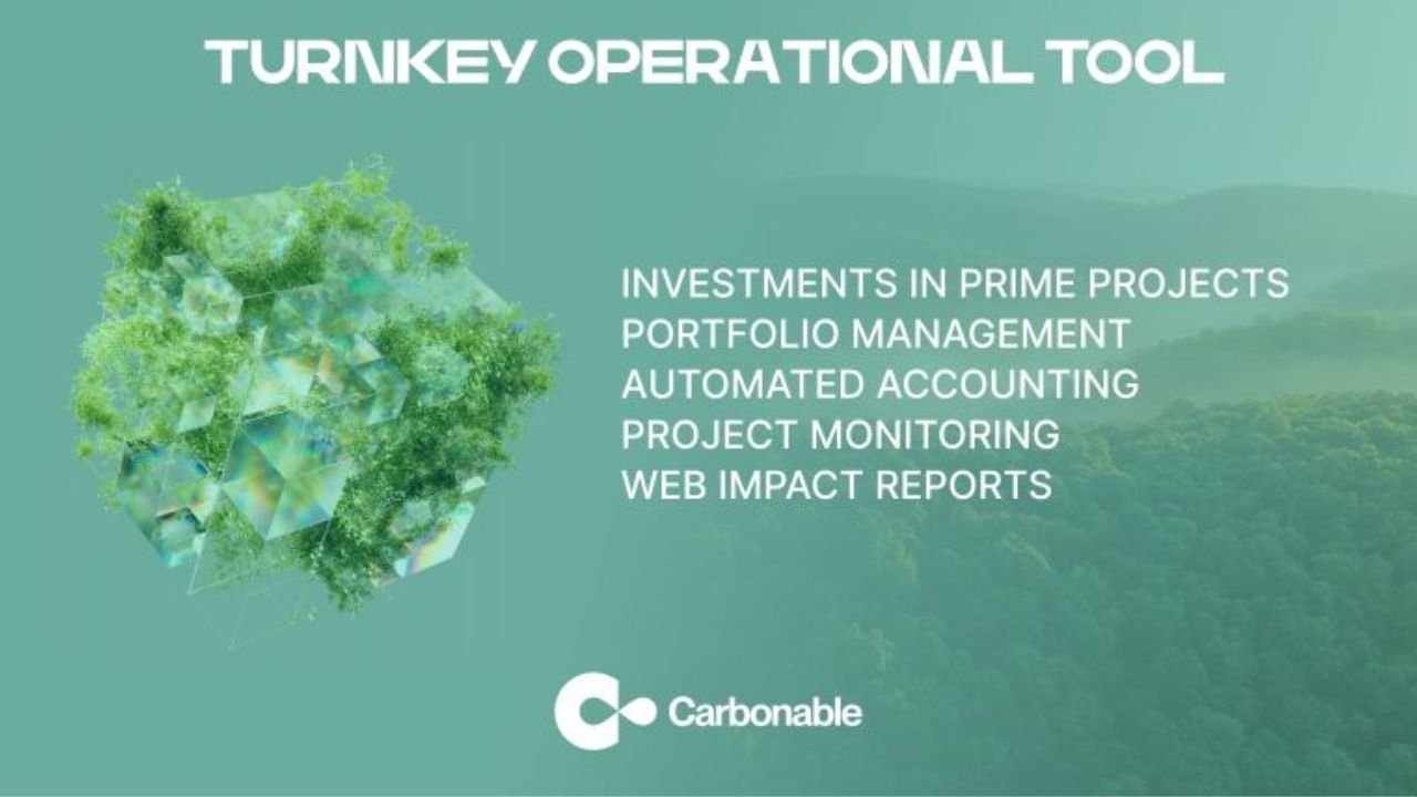 Carbonable raises $1.2 million to offset carbon on the blockchain