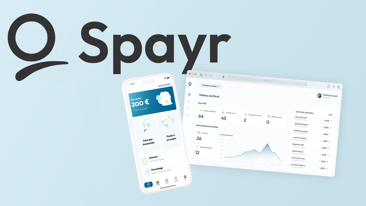 French HR tech start-up Spayr raises €2.5 million to help employees get an advance on pay