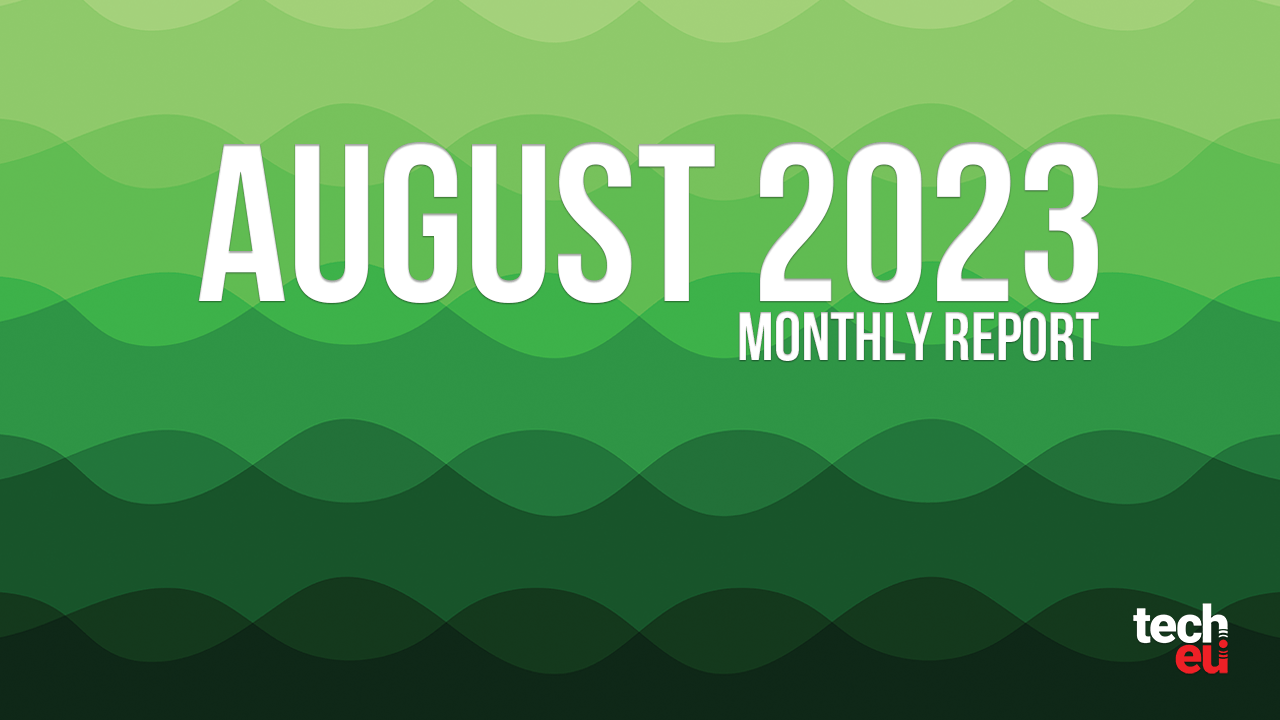 Tech.eu Monthly Report - August 2023