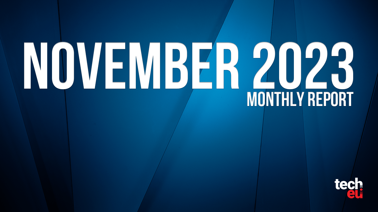Tech.eu Monthly Report - November 2023