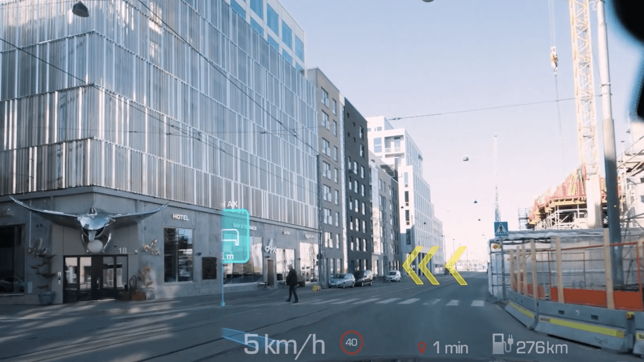 Rephrase single title from this title Basemark raises €22M for AR-enhanced automotive cameras . And it must return only title i dont want any extra information or introductory text with title e.g: ” Here is a single title:”