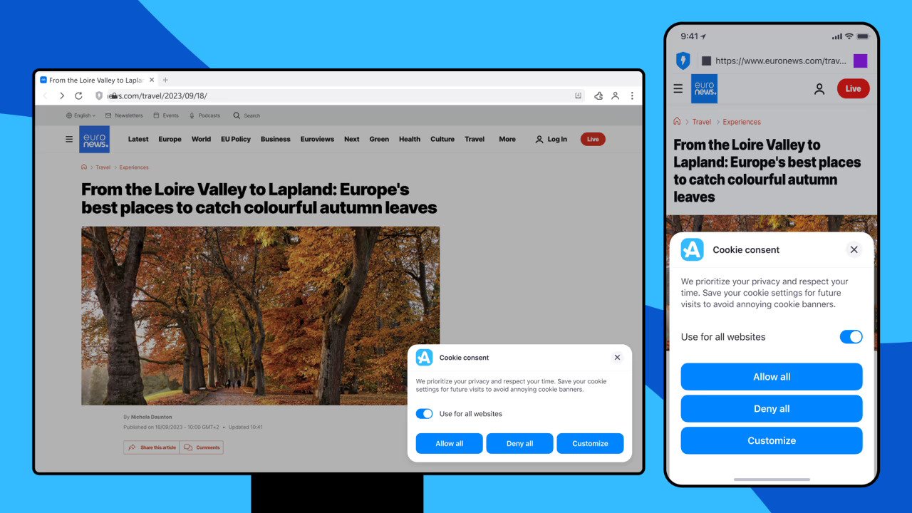 Aloha Browser want to eliminate annoying cookie banners while protecting privacy