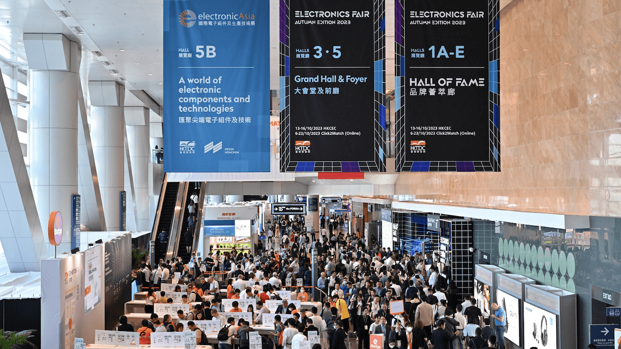Electronic excellence to return to Hong Kong with Electronics Fair Autumn Edition