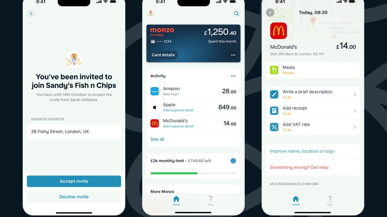 Monzo launches transparent blue expense cards, as Monzo Business tops 500,000 customers