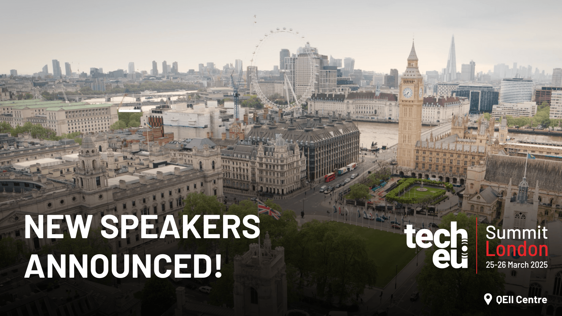 Second Round of Speakers Revealed for the Tech.eu Summit London 2025!