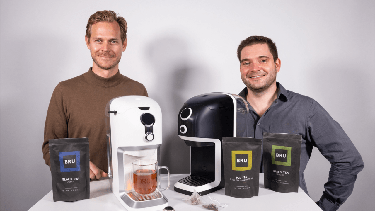 How tea brewing makers BRU went from idea to 10,000+ sales and a €2 million raise