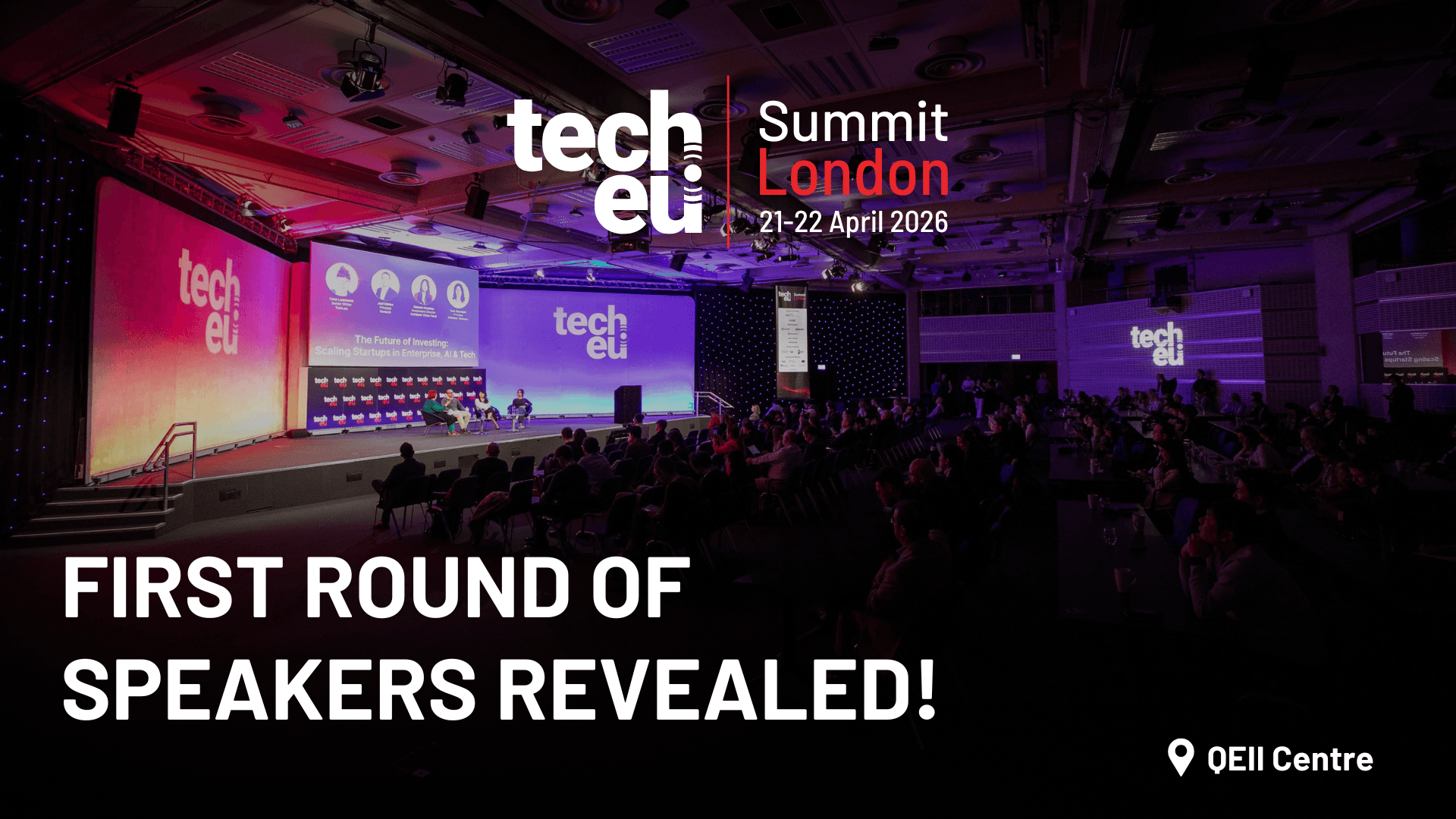 Announcing the First Round of Speakers for the Tech.eu Summit London 2026!