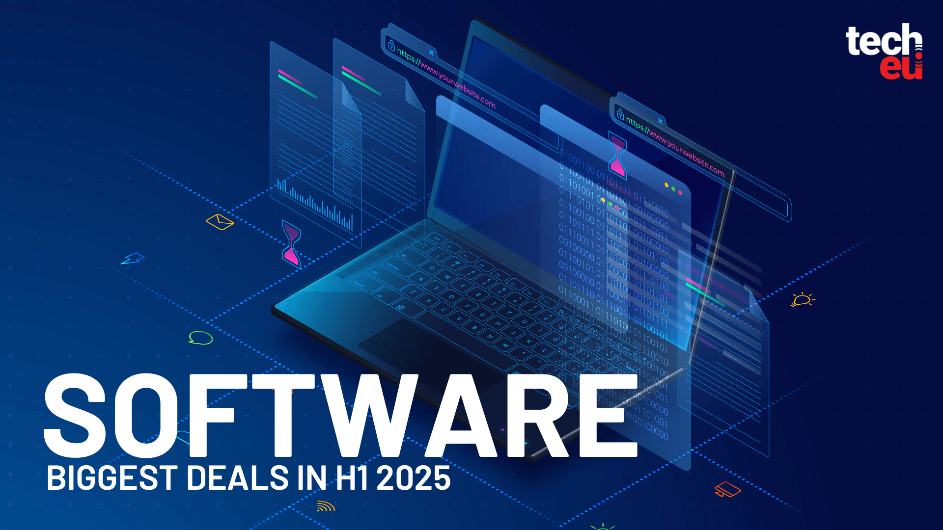 Europe's 10 biggest software deals in H1 2025
