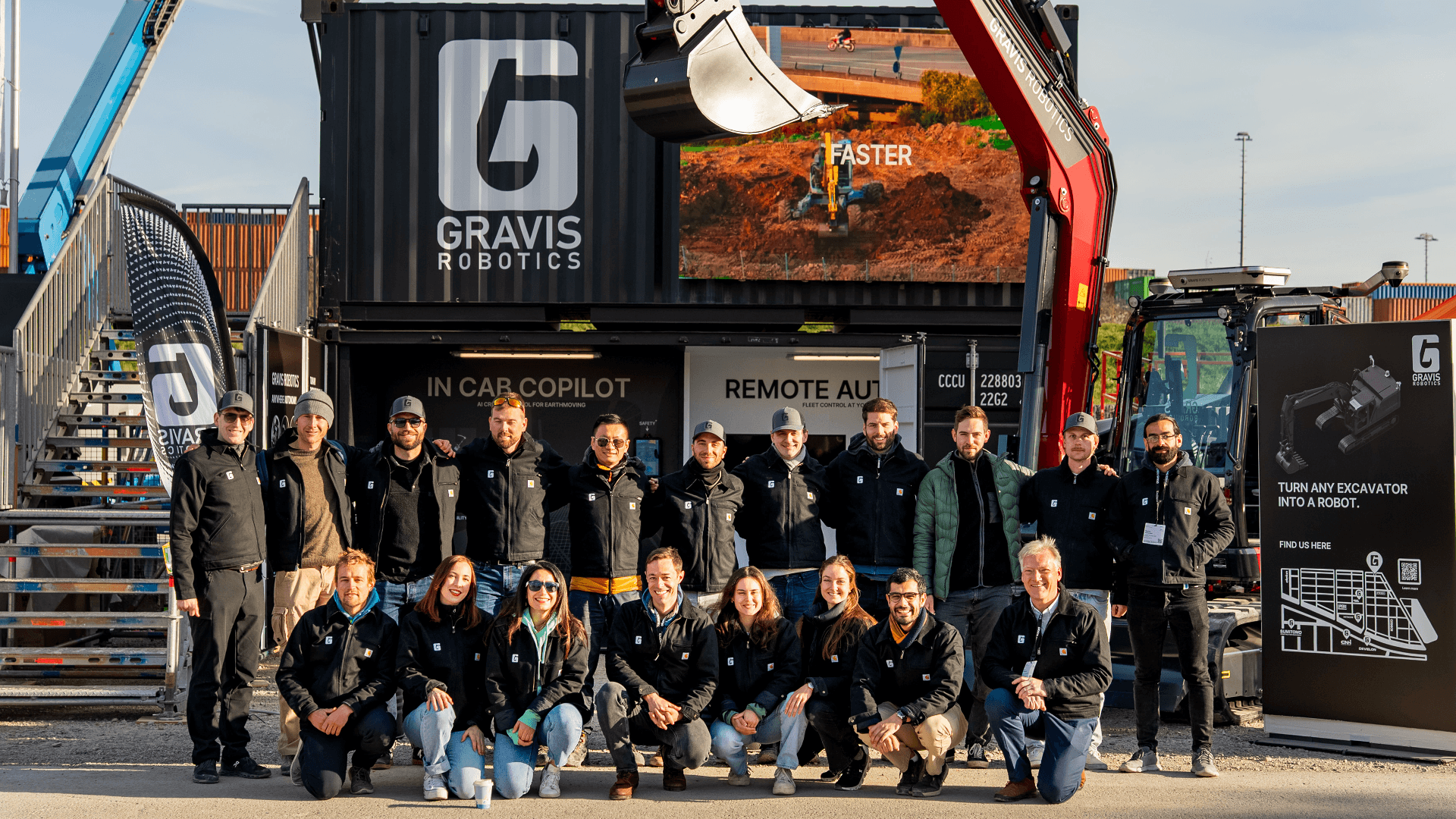 Gravis Robotics raises $23M to scale autonomous earthmoving tech