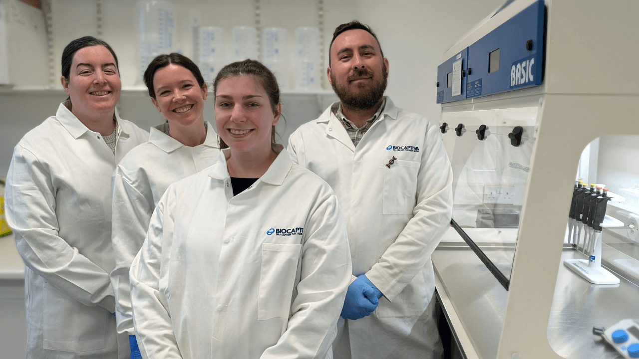 University of Edinburgh biotech spin-out BIOCAPTIVA raises £1.58M