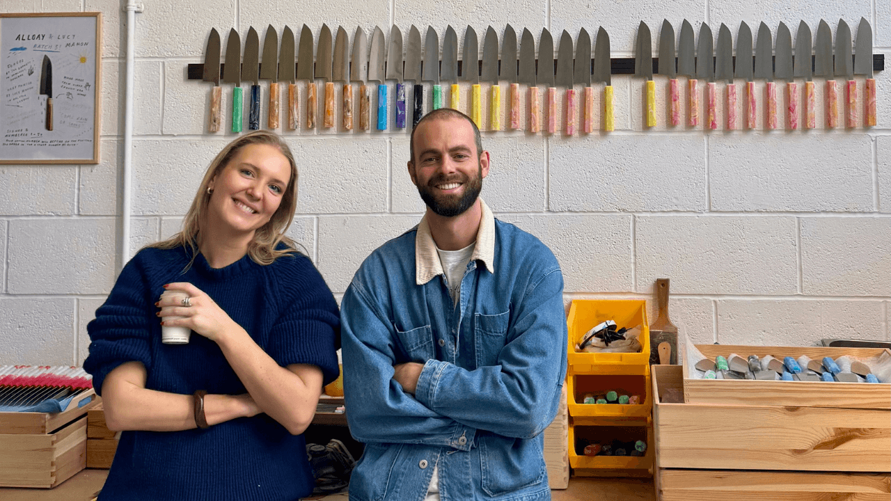 Allday Goods raises £765K to scale its cult, recycled-plastic knife brand