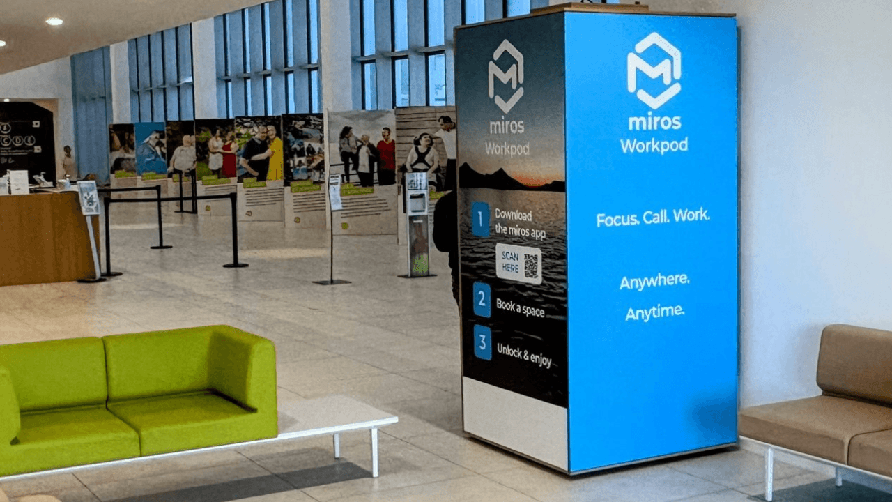miros raises €1.1M to bring on-demand workpods to public spaces
