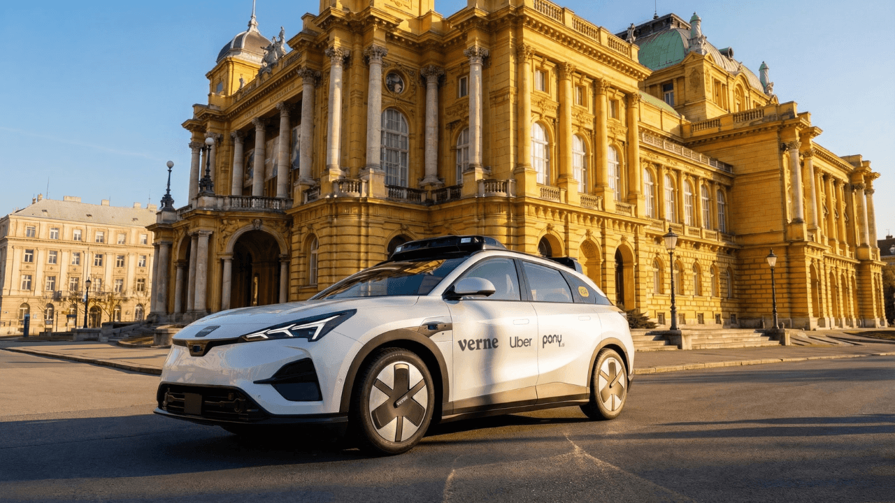 Verne launches Europe’s first commercial robotaxi service in Zagreb