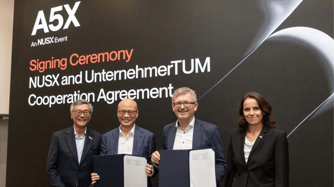 Singapore's NUSX is coming for Munich's deeptech crown — with UnternehmerTUM as its partner