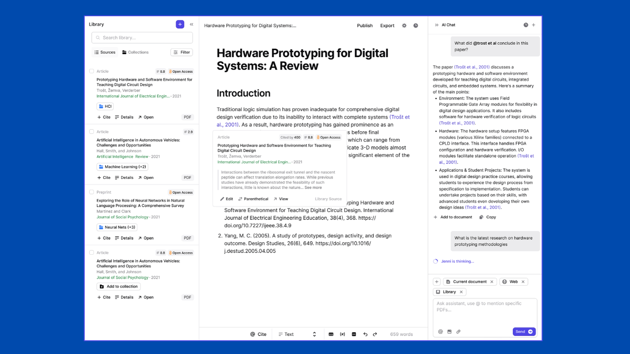 Digital Science acquires Jenni AI to bring verified research data to AI-powered academic writing