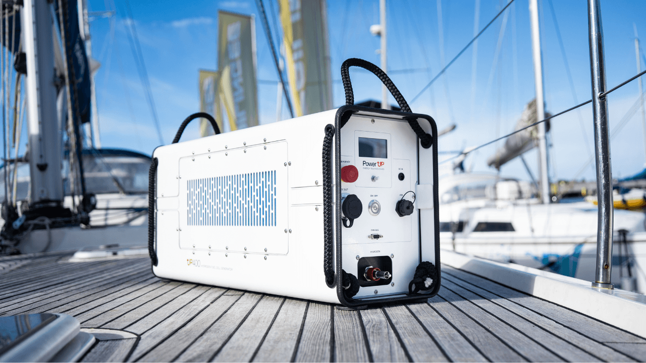 Silent sailing, noisy generators: Hydrogen startups PowerUP and H2Boat tackle yachting's diesel problem